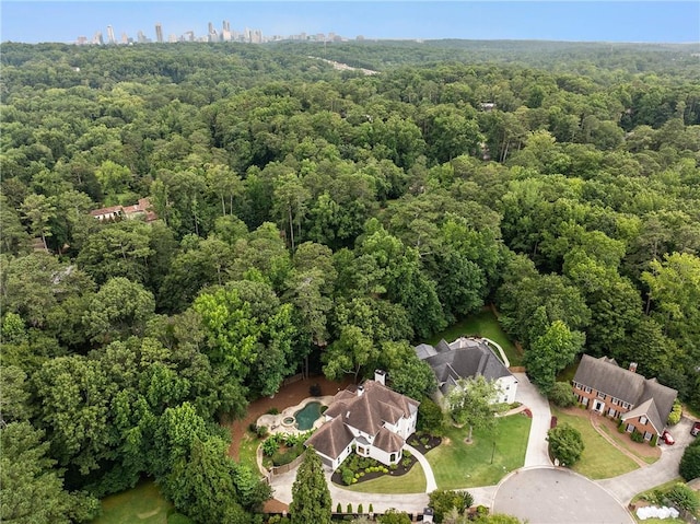 510 Northland Ridge Ct, Sandy Springs, GA 30342 - aerial view of property's location with a forest