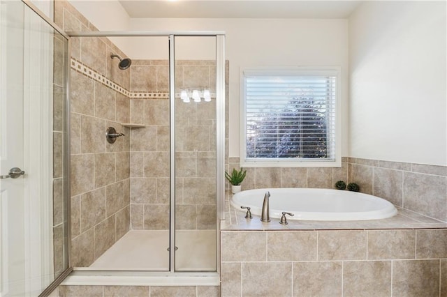 4650 Brighton View Trl, Cumming, GA 30040 - bathroom featuring a shower stall and a bath