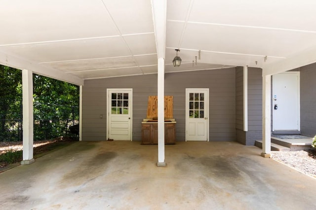 6596 Wright Rd NE, Atlanta, GA 30328 - view of patio with a carport