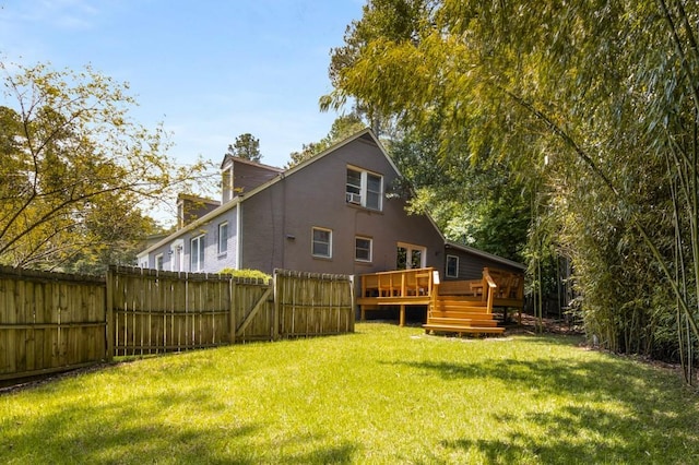 6596 Wright Rd NE, Atlanta, GA 30328 - rear view of house with a deck
