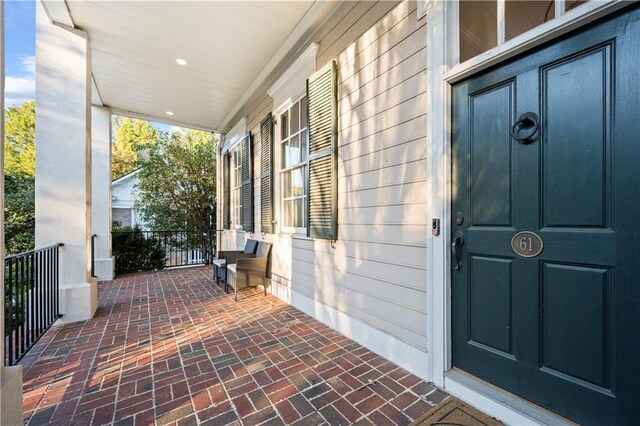 61 Alden Ave NW, Atlanta, GA 30309 - entrance to property with covered porch