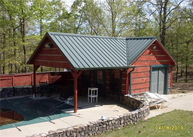 2969 Poplar Springs Rd, Buchanan, GA 30113 - view of home's community featuring a patio area