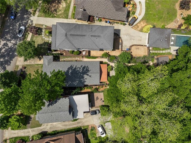 drone / aerial view