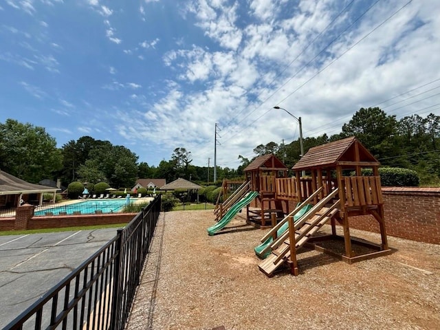 4381 Laurian Dr NW, Kennesaw, GA 30144 - community playground featuring a community pool