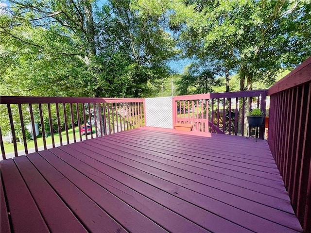 350 Fall View Ct, Winder, GA 30680 - view of wooden deck