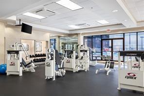 view of workout area