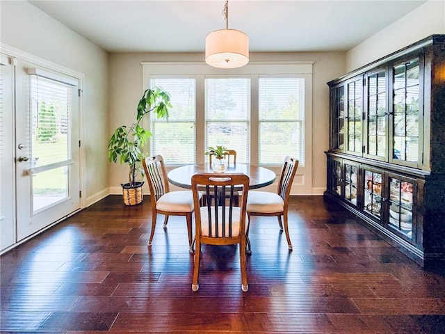 724 Laura Jean Ct, Buford, GA 30518 - dining room with hardwood / wood-style floors and baseboards