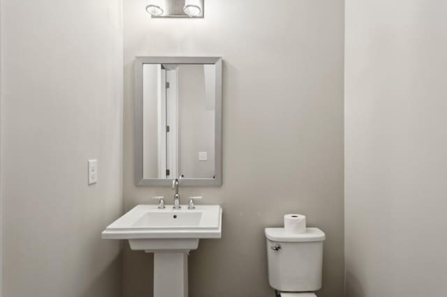 half bath with toilet