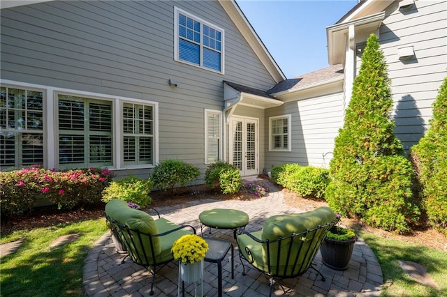 244 Rope Mill Rd, Woodstock, GA 30188 - view of patio with french doors