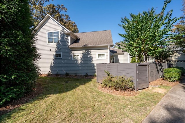 244 Rope Mill Rd, Woodstock, GA 30188 - view of side of home with roof with shingles