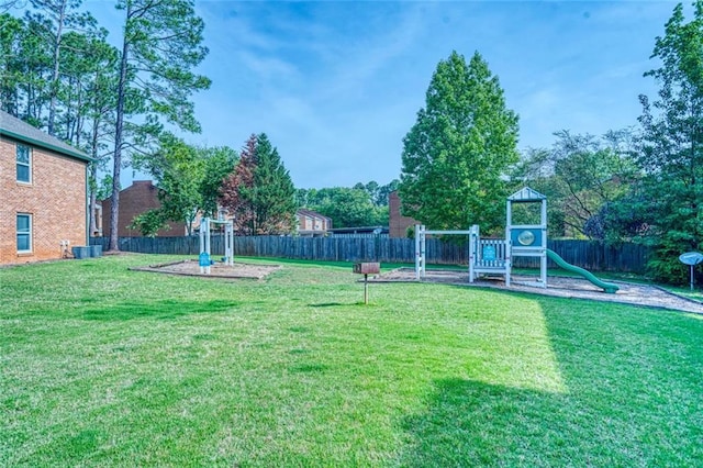212 Brittany Ct, Duluth, GA 30096 - view of yard with central air condition unit