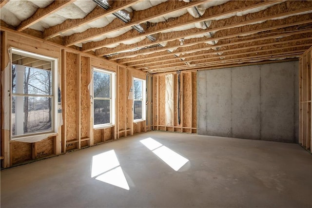 miscellaneous room featuring concrete flooring