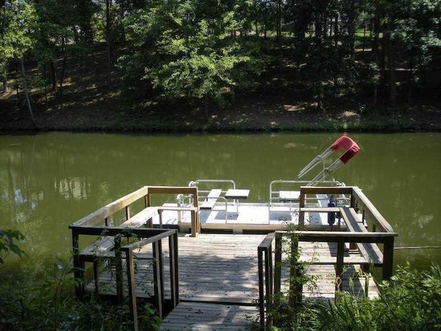 8145 Stone Hill Rd, Cumming, GA 30028 - dock area with a water view