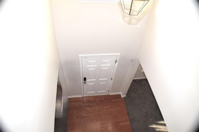 1371 Blazing Star Rd, Lawrenceville, GA 30045 - stairs featuring wood finished floors