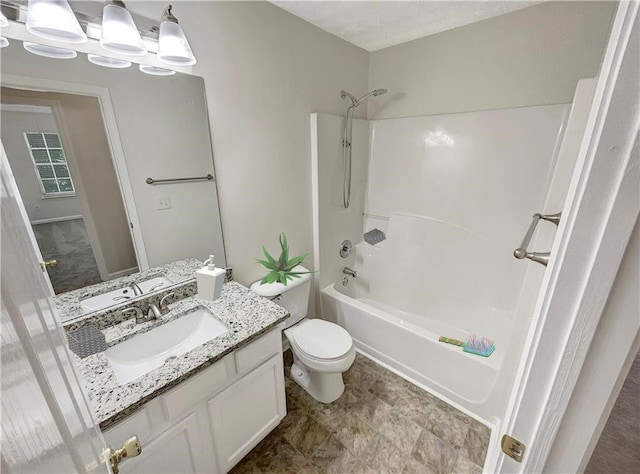 1371 Blazing Star Rd, Lawrenceville, GA 30045 - bathroom featuring vanity and shower / bathtub combination