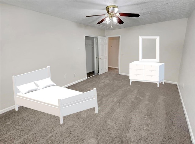 1371 Blazing Star Rd, Lawrenceville, GA 30045 - unfurnished bedroom with carpet, a closet, and a ceiling fan