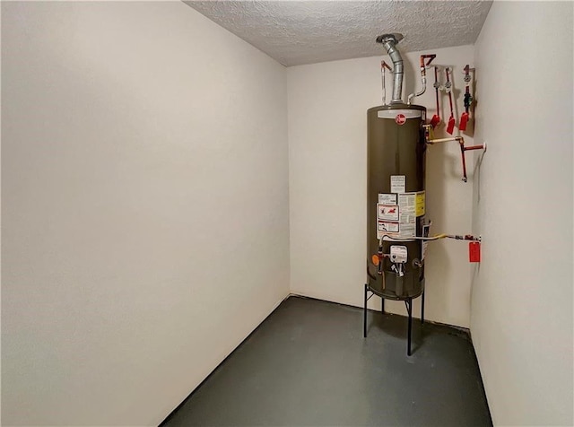 1371 Blazing Star Rd, Lawrenceville, GA 30045 - utility room featuring gas water heater