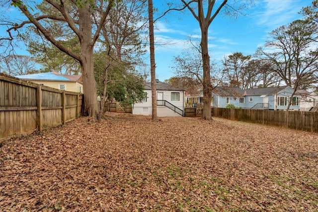 1222 E Forrest Ave, Atlanta, GA 30344 - view of fenced backyard