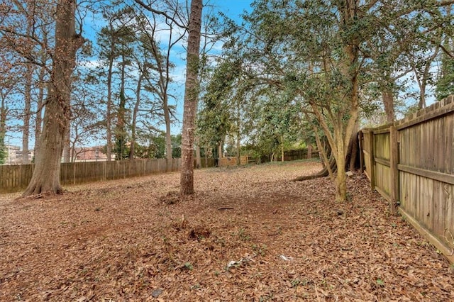 1222 E Forrest Ave, Atlanta, GA 30344 - view of fenced backyard