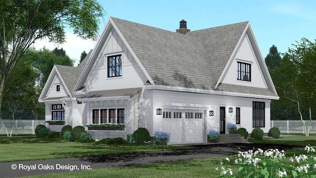 0 Wynn Dr, Carrollton, GA 30117 - view of front facade featuring a chimney and a garage