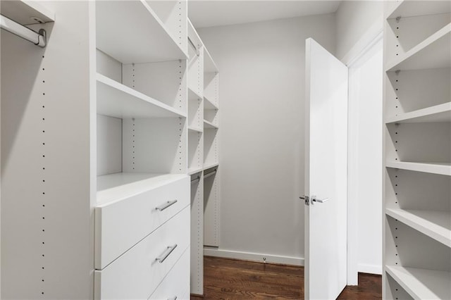 205 Wilbur Ave SE Unit A, Atlanta, GA 30316 - spacious closet with dark wood-style flooring