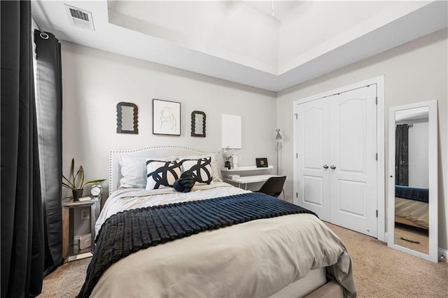 240 Daisy Cir, Mcdonough, GA 30252 - bedroom with light carpet and a closet