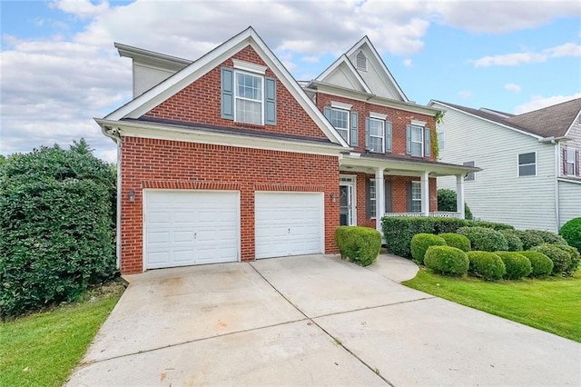 5280 Lakerock Way S, Fulton, GA 30331 - view of front of property with brick siding, concrete driveway, and an attached garage