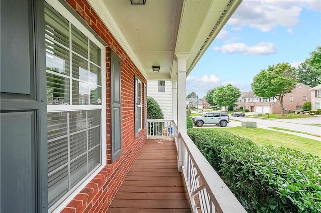 5280 Lakerock Way S, Fulton, GA 30331 - covered porch featuring a residential view