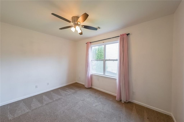 5280 Lakerock Way S, Fulton, GA 30331 - empty room featuring carpet and ceiling fan