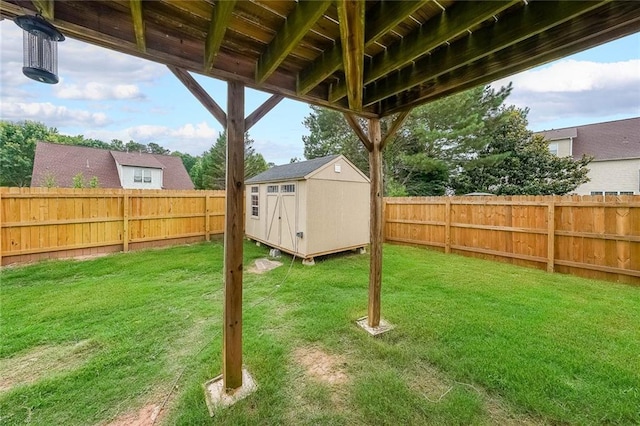 5280 Lakerock Way S, Fulton, GA 30331 - fenced backyard with a storage shed