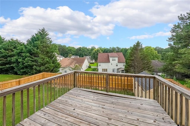 5280 Lakerock Way S, Fulton, GA 30331 - wooden terrace featuring a fenced backyard and a residential view