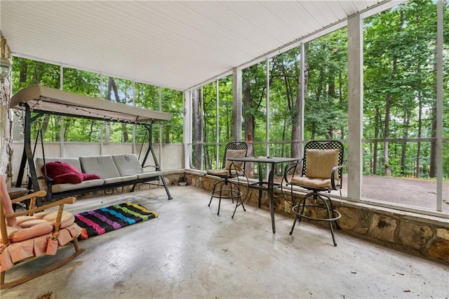 34 Johnston Row NW, Cartersville, GA 30121 - sunroom / solarium featuring an outdoor living space