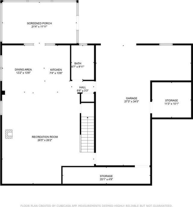 34 Johnston Row NW, Cartersville, GA 30121 - view of property floor plan