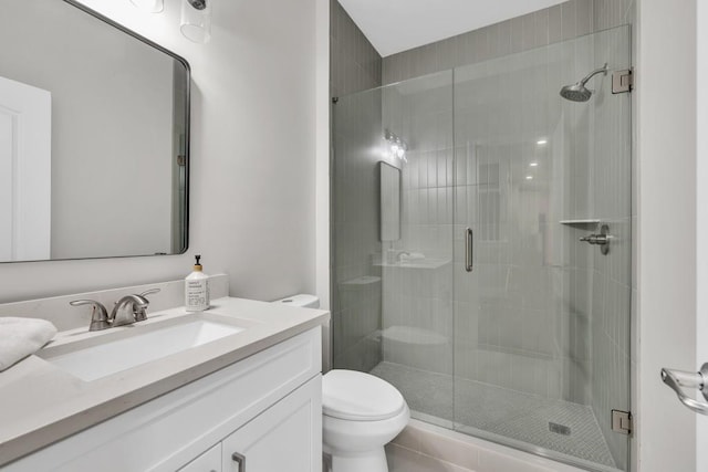 1547 Trilogy Park, Hoschton, GA 30548 - full bathroom with toilet, vanity, and a shower stall