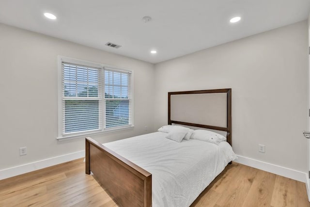 1547 Trilogy Park, Hoschton, GA 30548 - bedroom with baseboards, light wood-type flooring, and recessed lighting