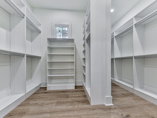 356 Henry Scott Rd, Ball Ground, GA 30107 - walk in closet featuring wood finished floors