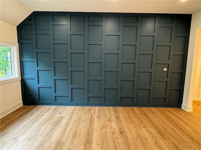 356 Henry Scott Rd, Ball Ground, GA 30107 - spare room featuring baseboards and light wood-style floors