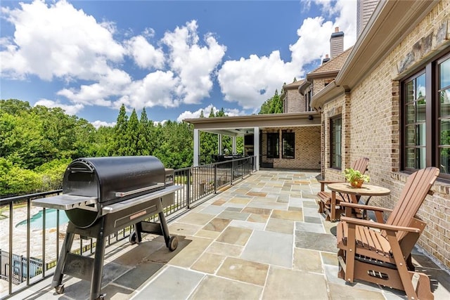 170 Autry Trl, Johns Creek, GA 30022 - view of patio with grilling area