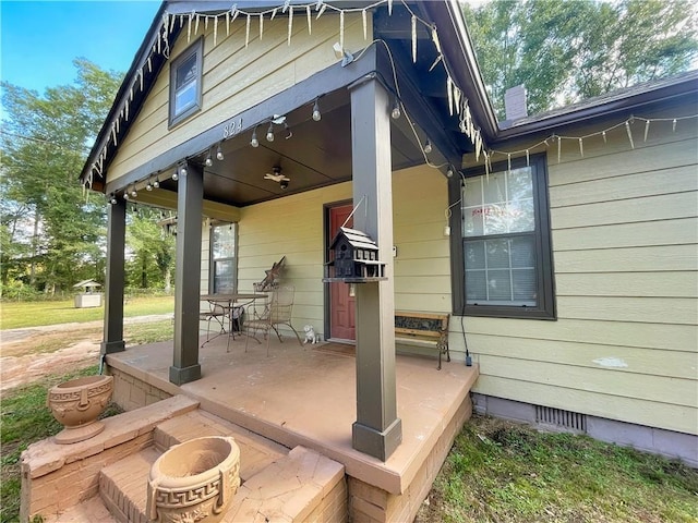 view of patio with an outdoor fire pit