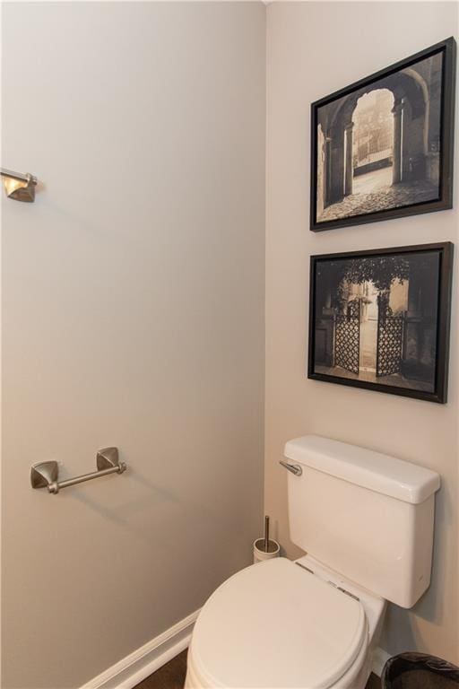 89 Paul Cir, Jasper, GA 30143 - bathroom with baseboards and toilet