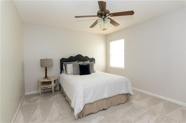 89 Paul Cir, Jasper, GA 30143 - bedroom featuring light colored carpet and a ceiling fan