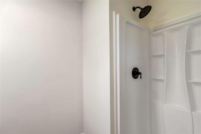 details with a shower
