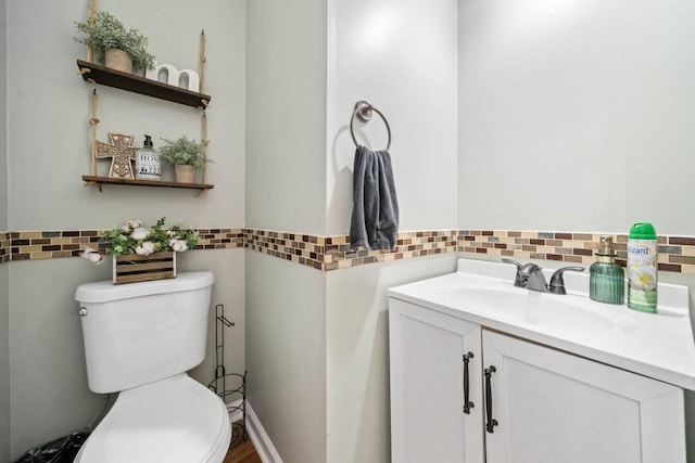 565 Saint James Ct, Lawrenceville, GA 30044 - bathroom featuring vanity and toilet