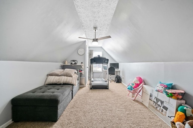 565 Saint James Ct, Lawrenceville, GA 30044 - recreation room with lofted ceiling and carpet