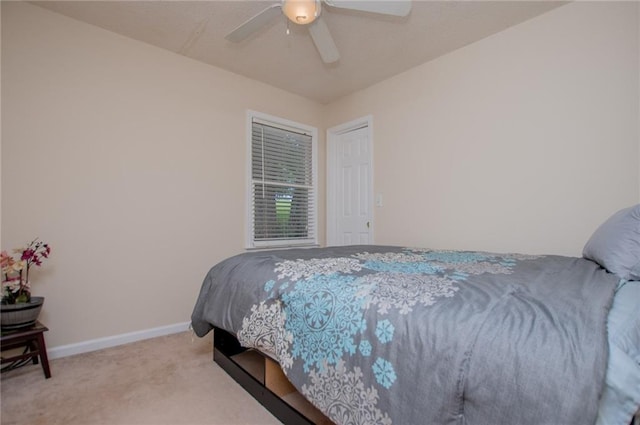 1775 Whooping Creek Rd, Carrollton, GA 30116 - carpeted bedroom with baseboards and a ceiling fan