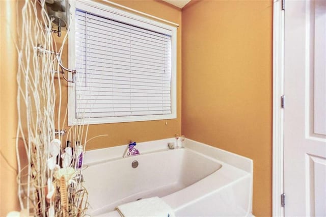 full bath with a bath