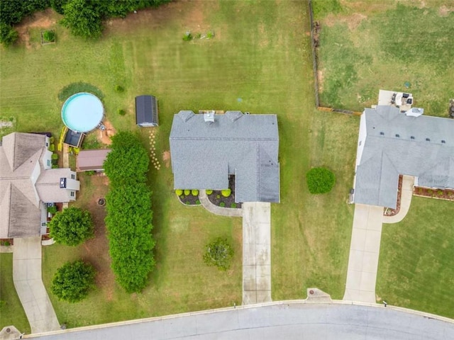 drone / aerial view