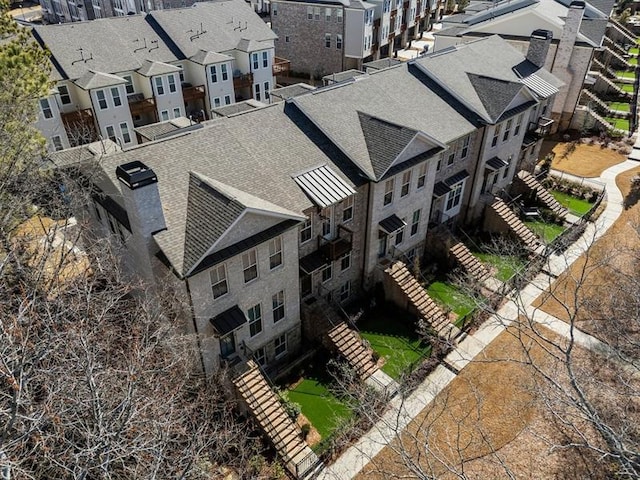124 Everley Walk, Alpharetta, GA 30009 - aerial perspective of suburban area