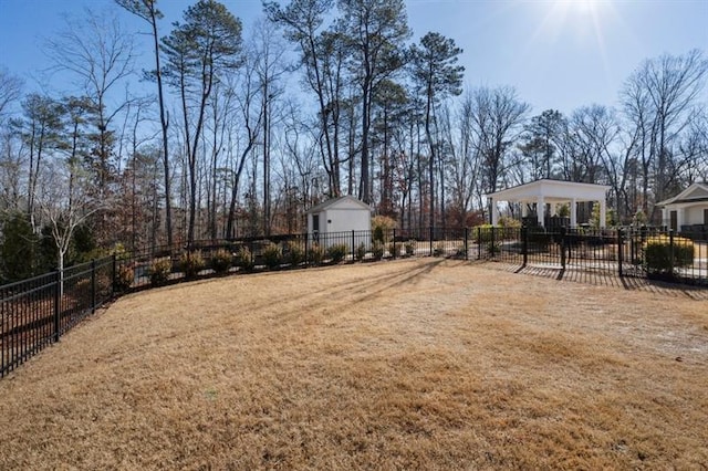 124 Everley Walk, Alpharetta, GA 30009 - view of yard featuring a gazebo