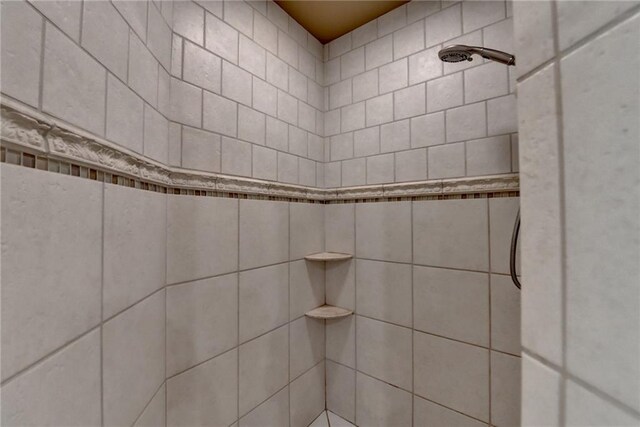1595 Northcliff Trce, Roswell, GA 30076 - bathroom view of a tile shower